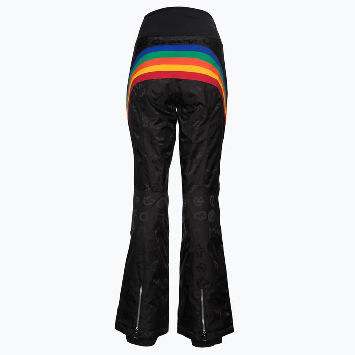 Dámské lyžařské kalhoty Rossignol Rainbow black 10