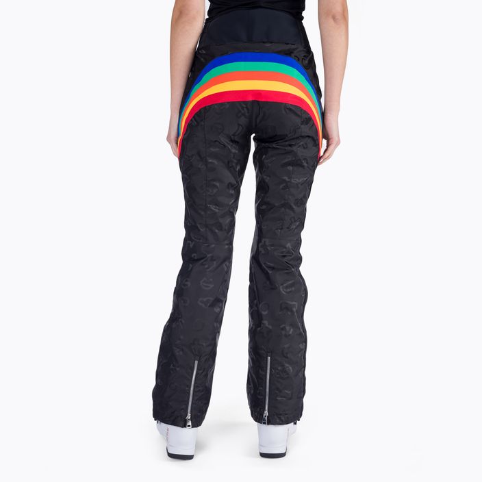Dámské lyžařské kalhoty Rossignol Rainbow black 4