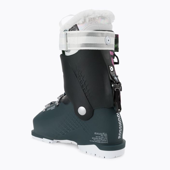 Dámské lyžařské boty Rossignol Alltrack Pro 80 X black/green 2