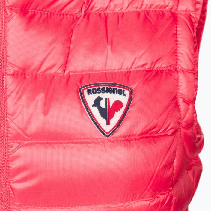 Dámská lyžařská bunda bez rukávů Rossignol W Classic Light Vest corail 10