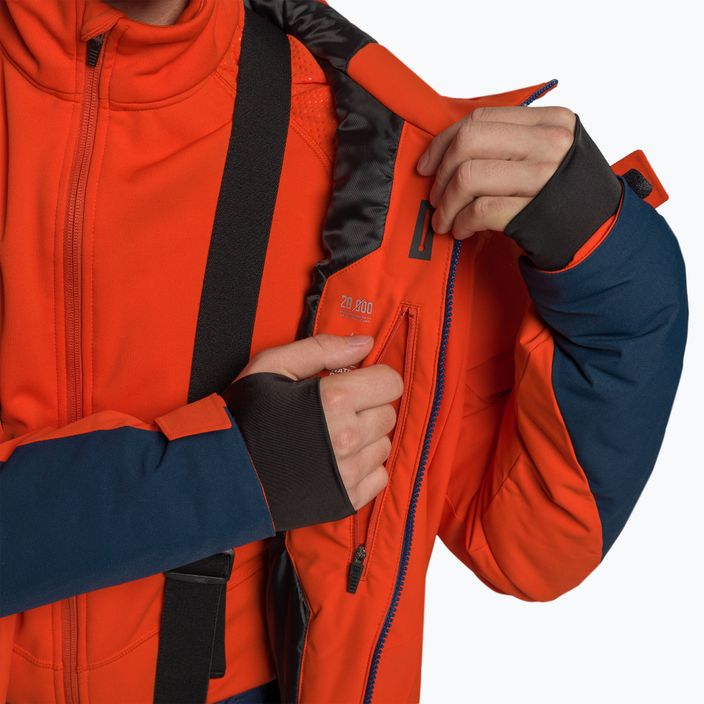 Pánská lyžařská bunda Rossignol Fonction oxy orange 11