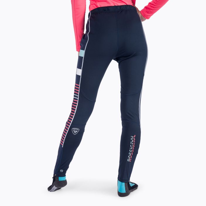 Dámské kalhoty na běžecké lyžování Rossignol Poursuite navy 3