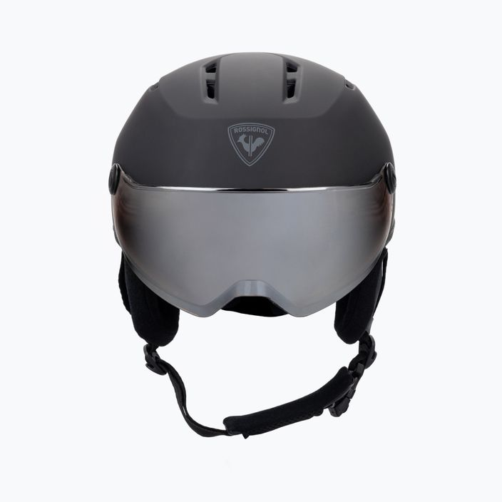 Lyžařská helma Rossignol Fit Visor Impacts black/orange/silver 2