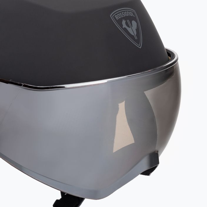 Lyžařská helma Rossignol Fit Visor Impacts black/orange/silver 6