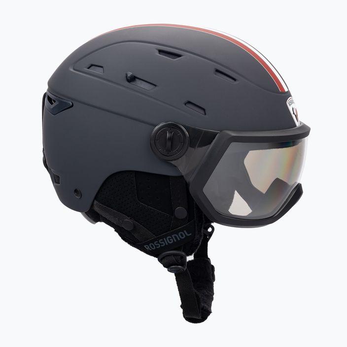 Lyžařská helma Rossignol Allspeed Visor Imp Photo strato/ph grey 3
