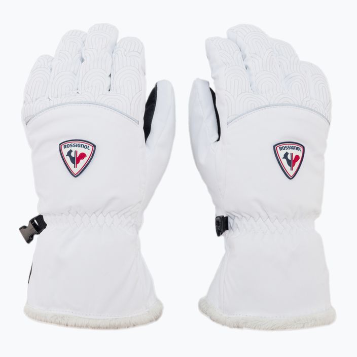 Dámské lyžařské rukavice Rossignol Romy Impr G white 3
