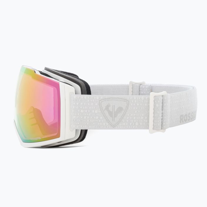 Lyžařské brýle Rossignol Magne'lens white/pink miror/silver miror 5