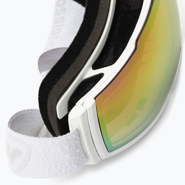Lyžařské brýle Rossignol Magne'lens white/pink miror/silver miror 6