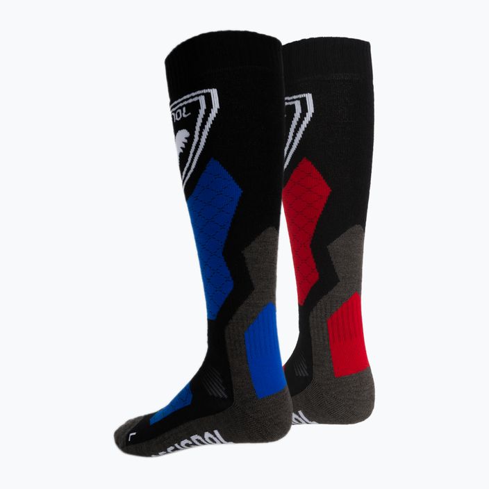 Pánské lyžařské ponožky Rossignol L3 Thermotech 2P black 2