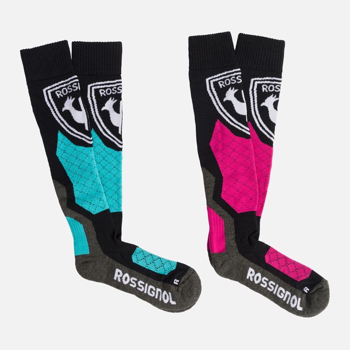 Dámské lyžařské ponožky Rossignol L3 Thermotech 2P black