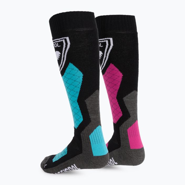 Dámské lyžařské ponožky Rossignol L3 W Thermotech 2P black 2