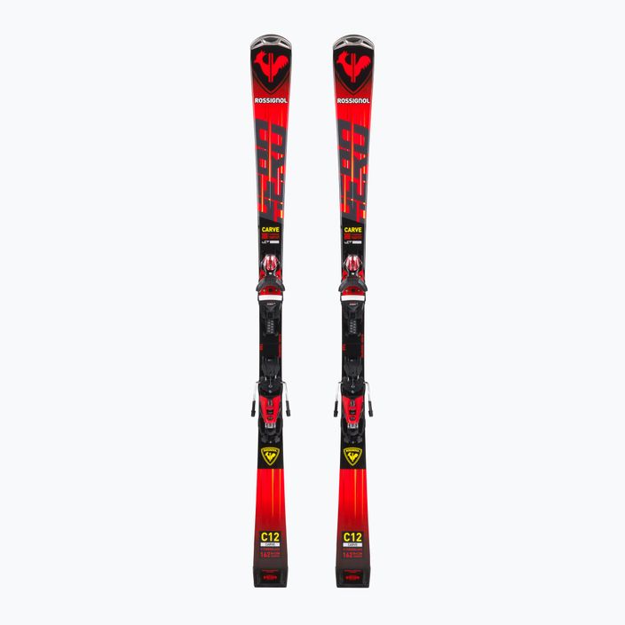 Sjezdové lyže Rossignol Hero Carve K + NX12 red