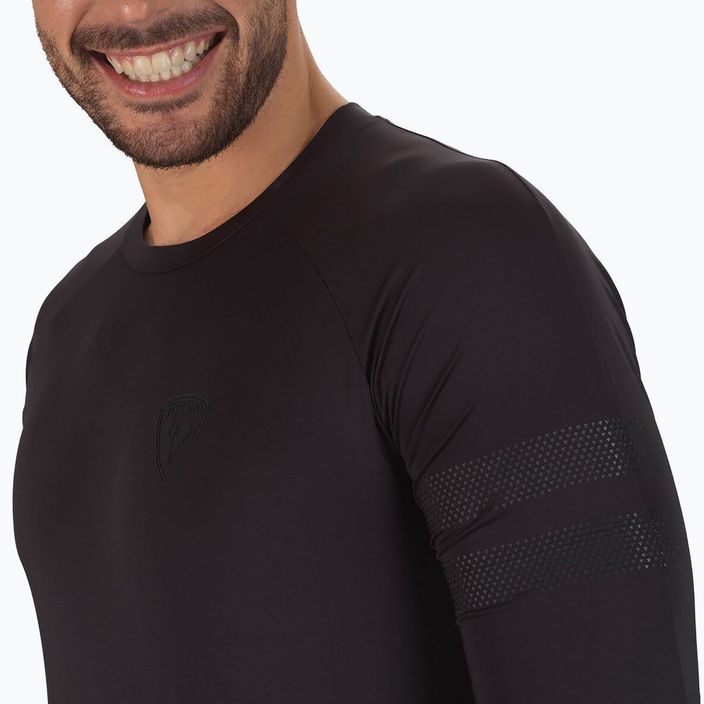 Pánské trekové tričko s dlouhým rukávem Rossignol SKPR black 4