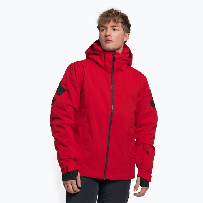 Pánská lyžařská bunda Rossignol Controle red