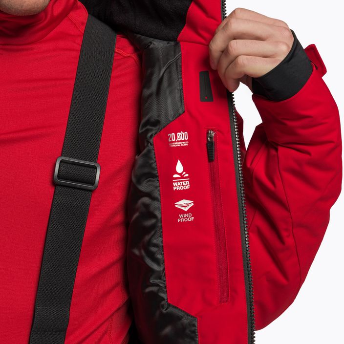 Pánská lyžařská bunda Rossignol Controle red 11