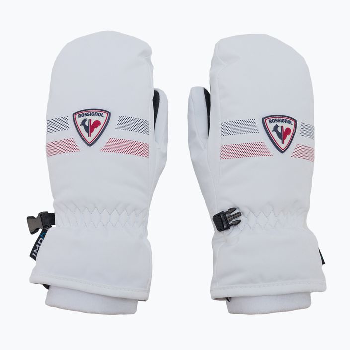 Dětské lyžařské rukavice Rossignol Roc Impr M white 3