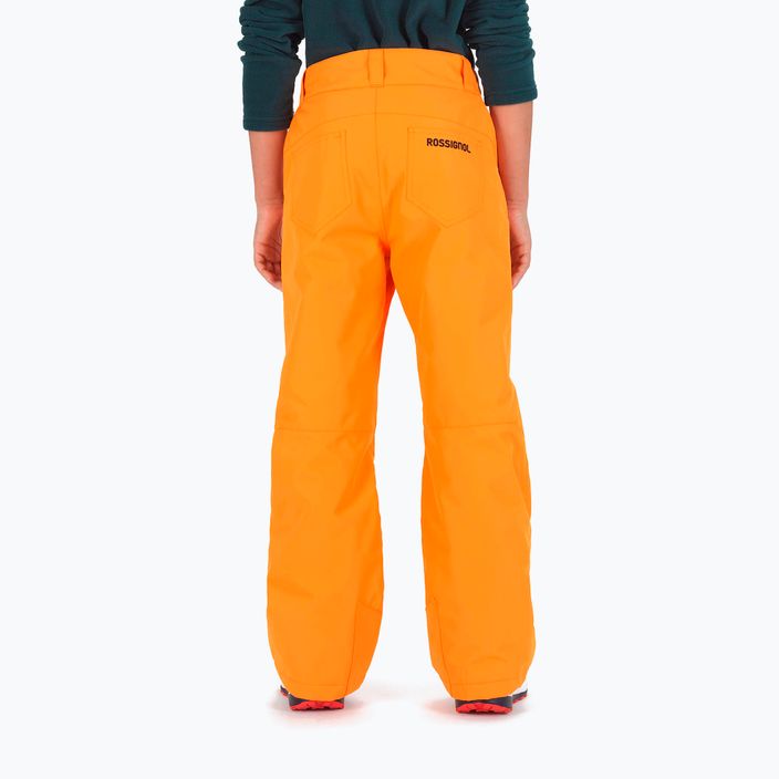 Dětské lyžařské kalhoty Rossignol Ski orange 2