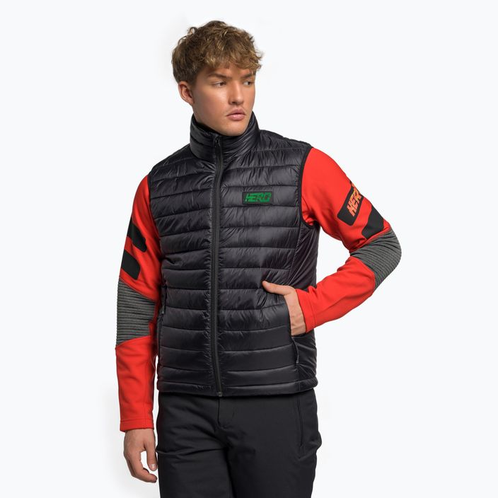 Pánská lyžařská bunda bez rukávů Rossignol Hero Logo Vest black