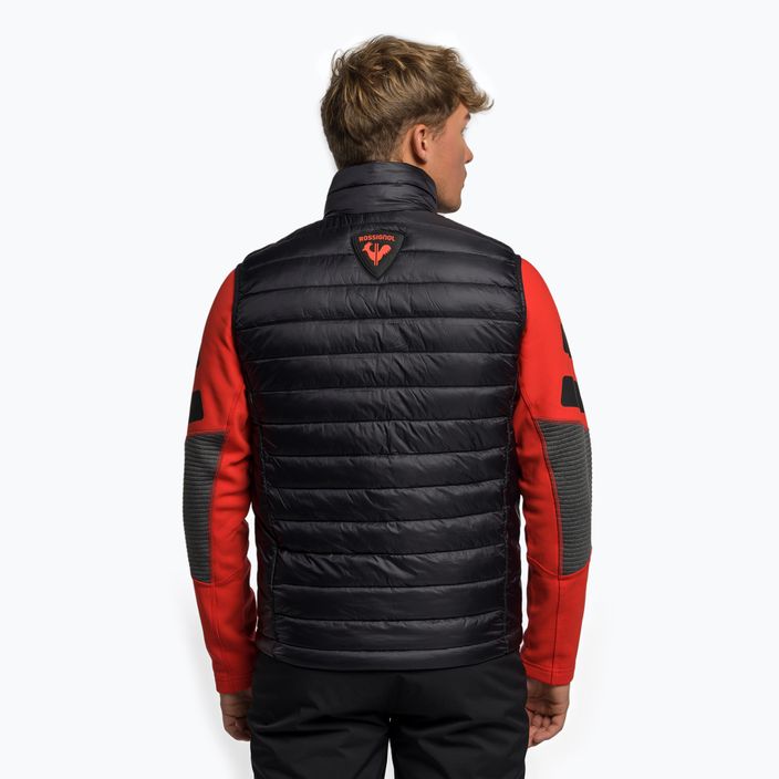 Pánská lyžařská bunda bez rukávů Rossignol Hero Logo Vest black 4