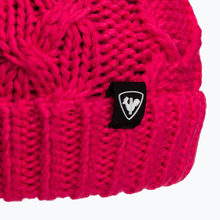 Dětská zimní čepice Rossignol L3 Bony Fur pink 3