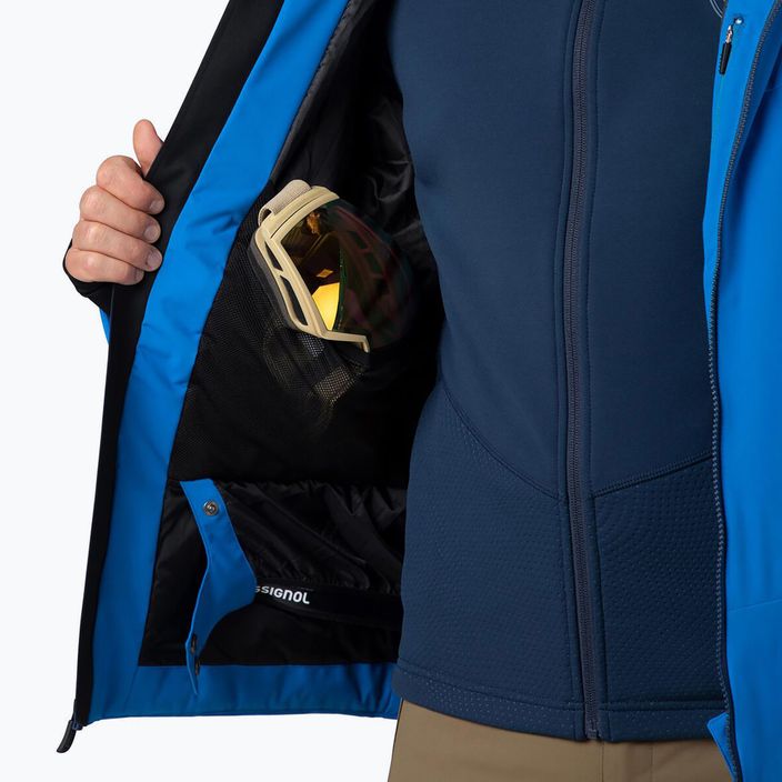 Pánská lyžařská bunda Rossignol Controle lazuli blue 12