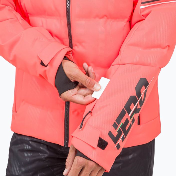 Pánská lyžařská bunda Rossignol Hero Depart neon red 5