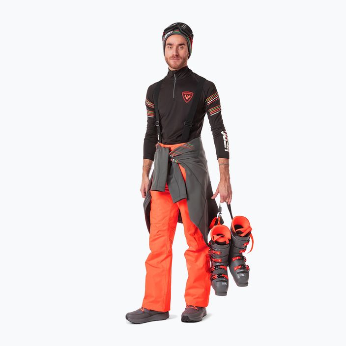 Pánské lyžařské kalhoty Rossignol Hero neon red 2