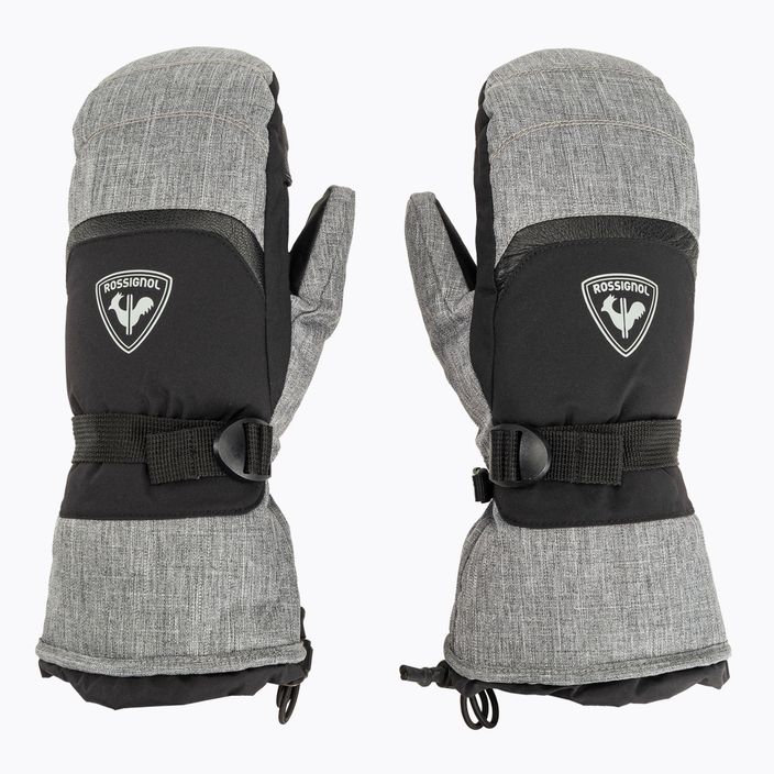 Pánské lyžařské rukavice Rossignol Type Impr M heather grey 3