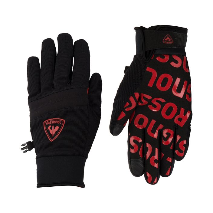 Pánské multifunkční rukavice Rossignol Pro G sportovní červené 2