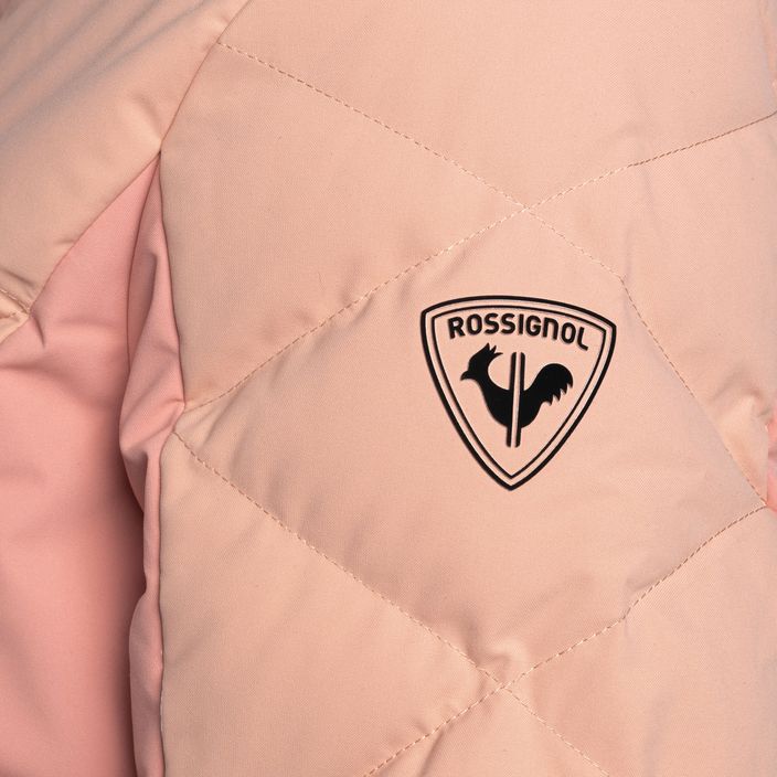 Dámská lyžařská bunda Rossignol Staci pastelově růžová 18
