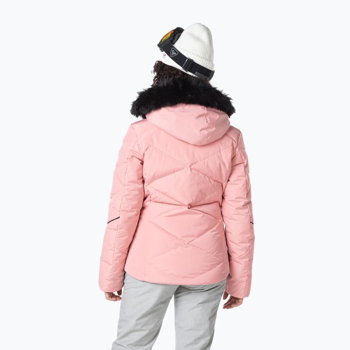 Rossignol Staci dámská lyžařská bunda cooper pink 2