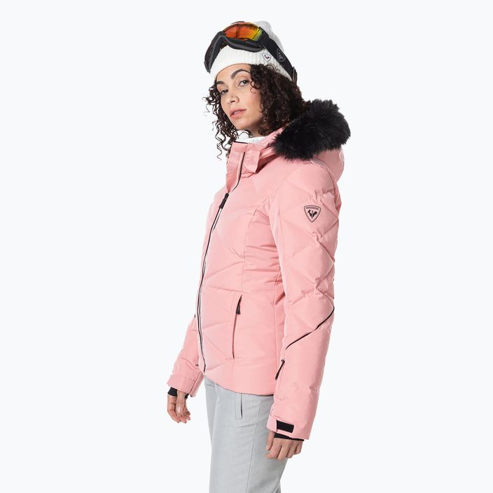 Rossignol Staci dámská lyžařská bunda cooper pink 3