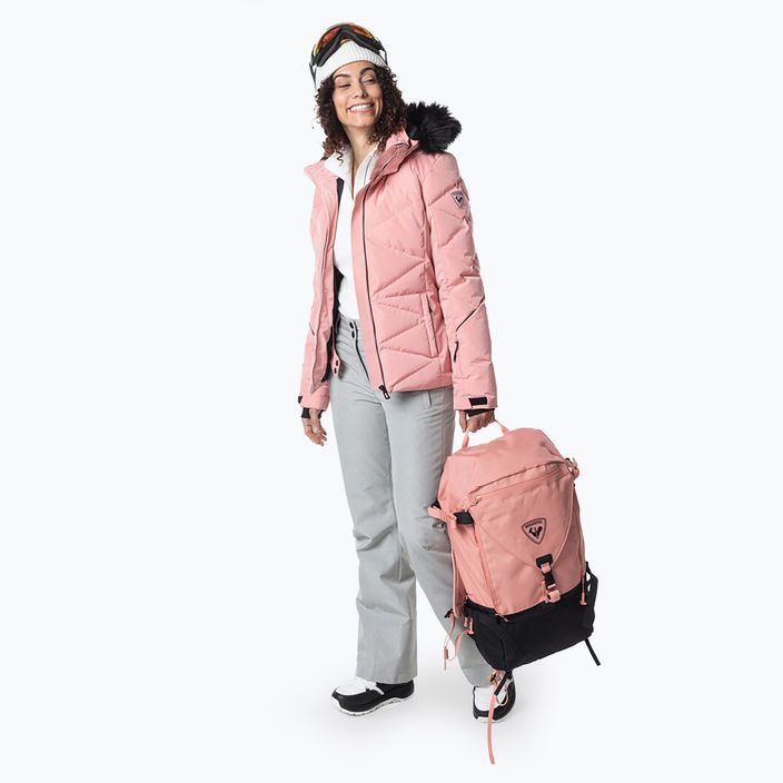 Rossignol Staci dámská lyžařská bunda cooper pink 4