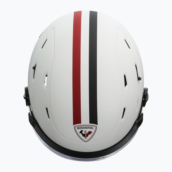 Rossignol Allspeed Visor Imp Photo helma strato white 9