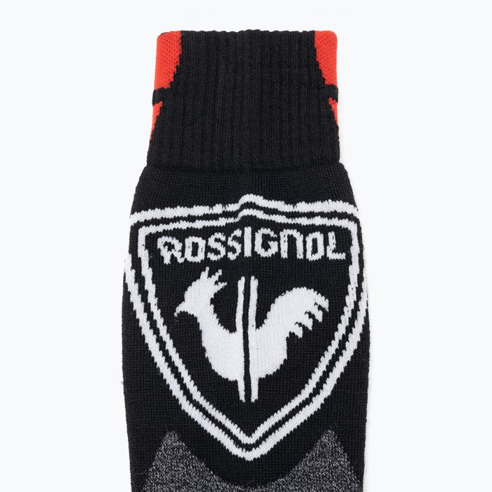 Pánské sportovní červené lyžařské ponožky Rossignol L3 Premium Wool 4