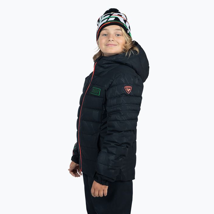 Rossignol Boy Hero Rapide dětská lyžařská bunda černá 2