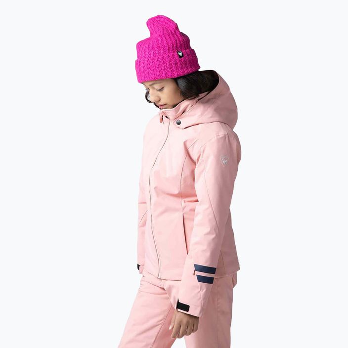 Rossignol Girl Fonction cooper růžová dětská lyžařská bunda 4