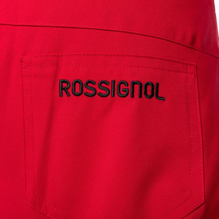 Rossignol Boy Ski sports červené dětské lyžařské kalhoty 7
