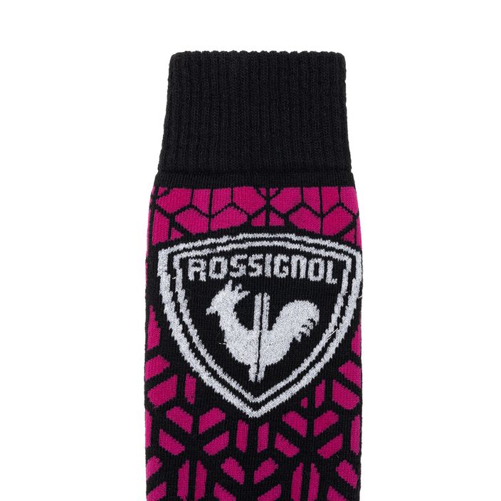 Pánské lyžařské ponožky Rossignol L3 Wool & Silk orchid pink 3