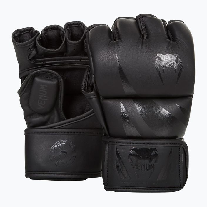 Venum Challenger matné/černé tréninkové rukavice MMA