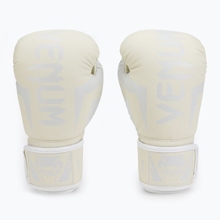 Boxerské rukavice Venum Elite bílé 0984