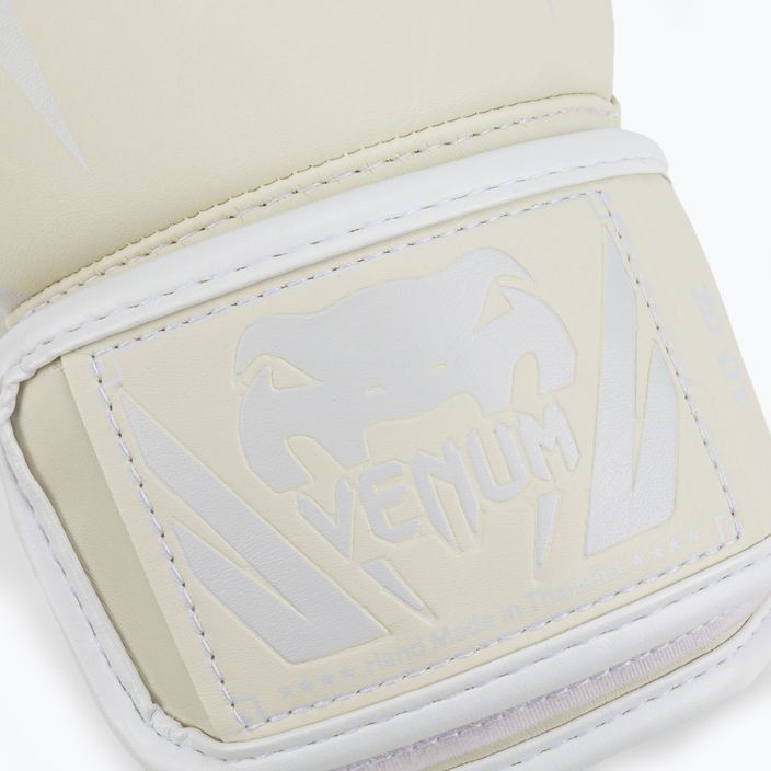 Boxerské rukavice Venum Elite bílé 0984 5