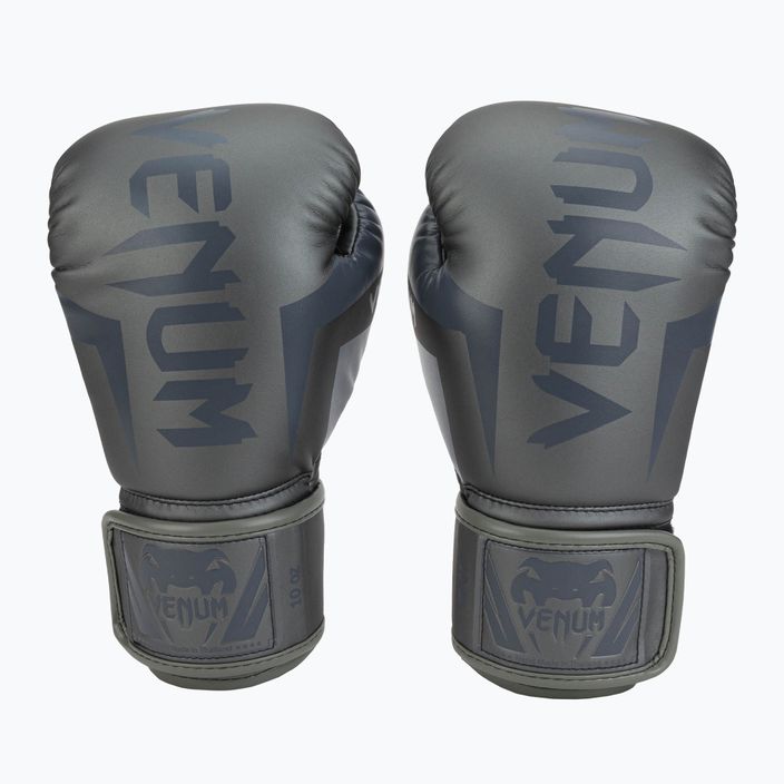 Pánské boxerské rukavice Venum Elite šedé VENUM-0984