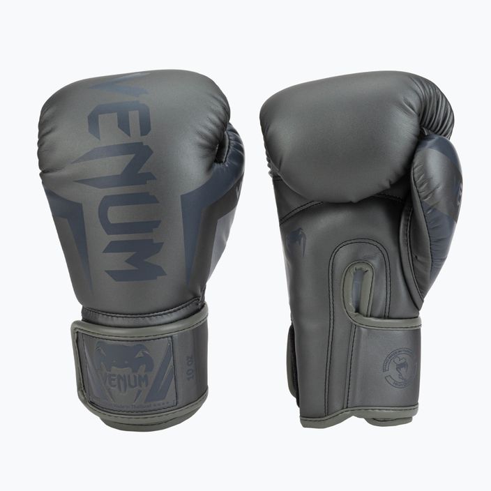 Pánské boxerské rukavice Venum Elite šedé VENUM-0984 3