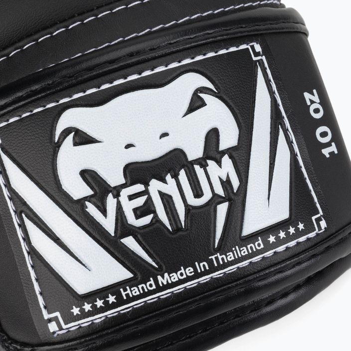 Boxerské rukavice Venum Elite černobílé 0984 7