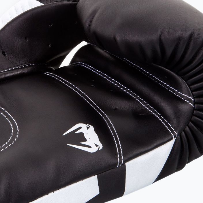 Boxerské rukavice Venum Elite černobílé 0984 10