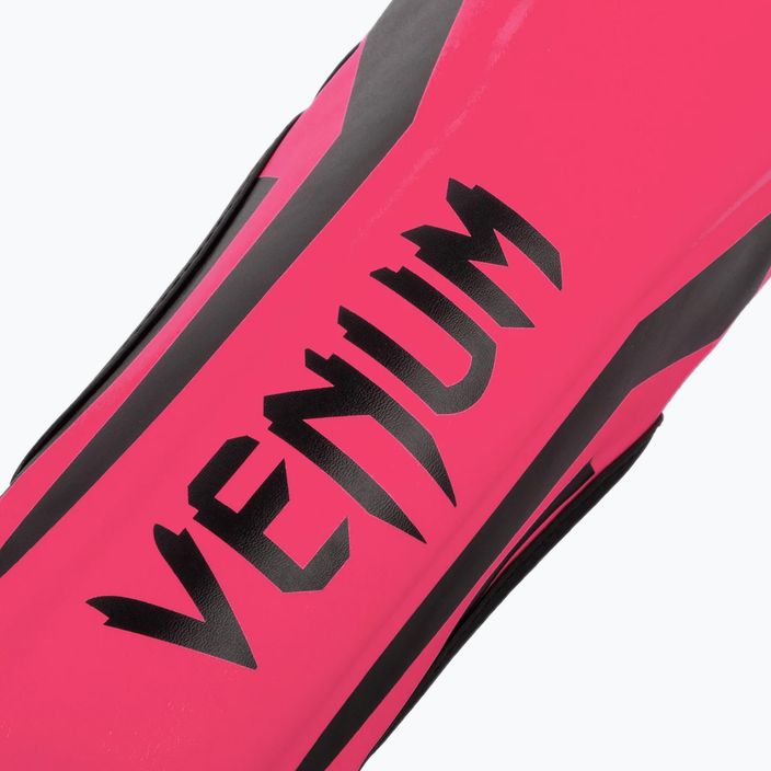 Dětské holenní chrániče Venum Elite Shin Exclusive neo pink 2