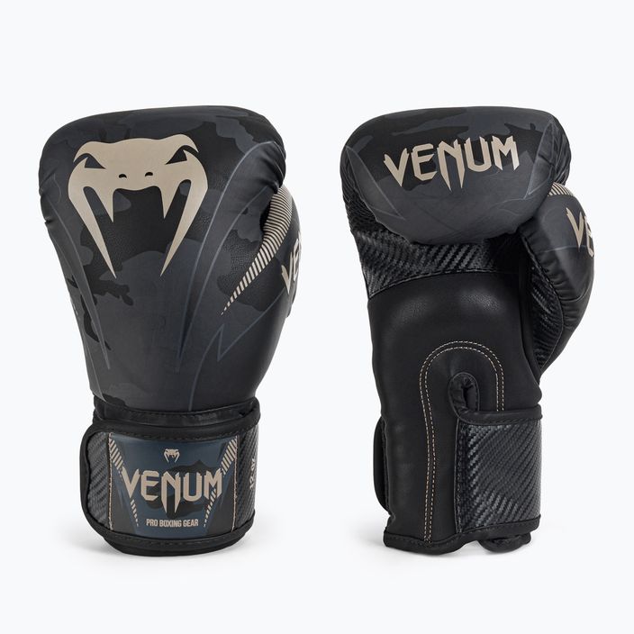 Boxerské rukavice Venum Impact černo-šedé VENUM-03284-497 3