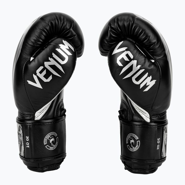 Boxerské rukavice Venum Giant 3.0 černo-stříbrné 2055-128 3