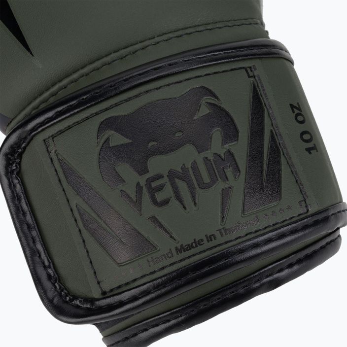 Pánské boxerské rukavice Venum Elite green VENUM-1392 7